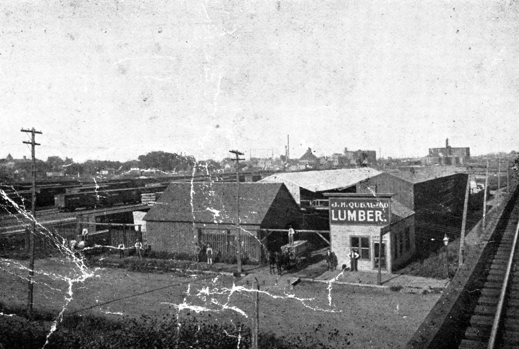 1892: Queal Lumber Yard